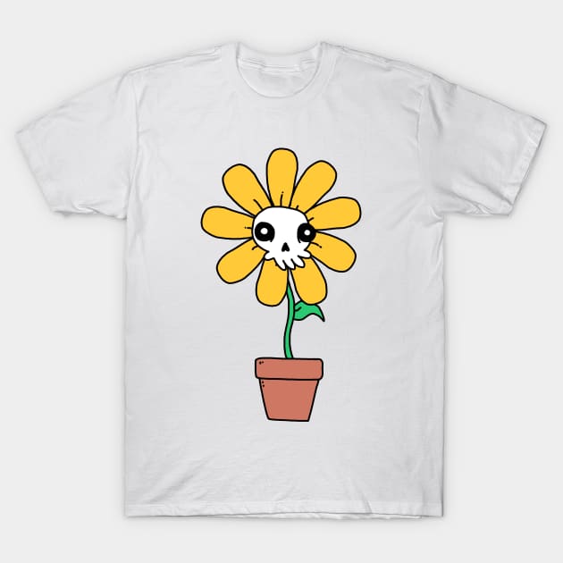 angry flower T-Shirt by ControllerGeek